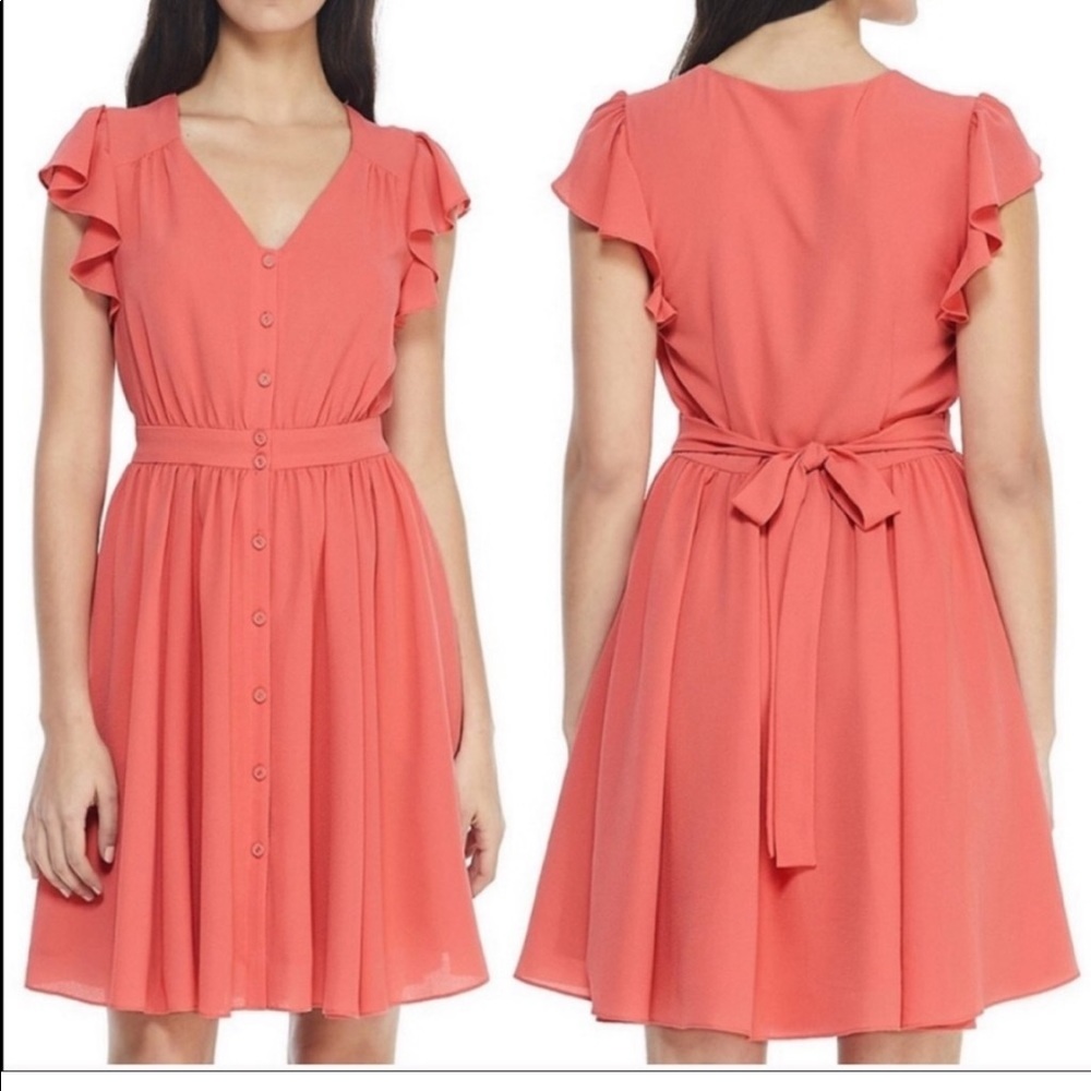 Gal Meets Glam Bree ruffle dress